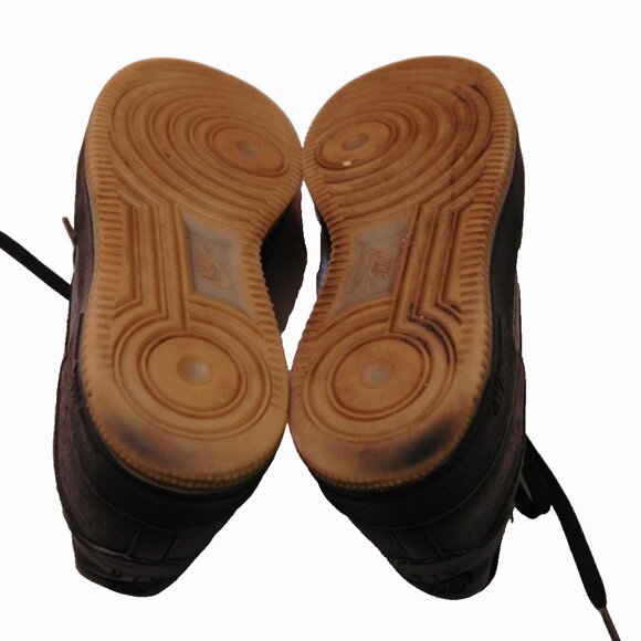 Nike Air Force Sneakers 7Y Youth Black Space Jam Computer Chip - Picture 4 of 10